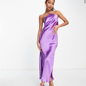 ASOS Satin Midi Dress